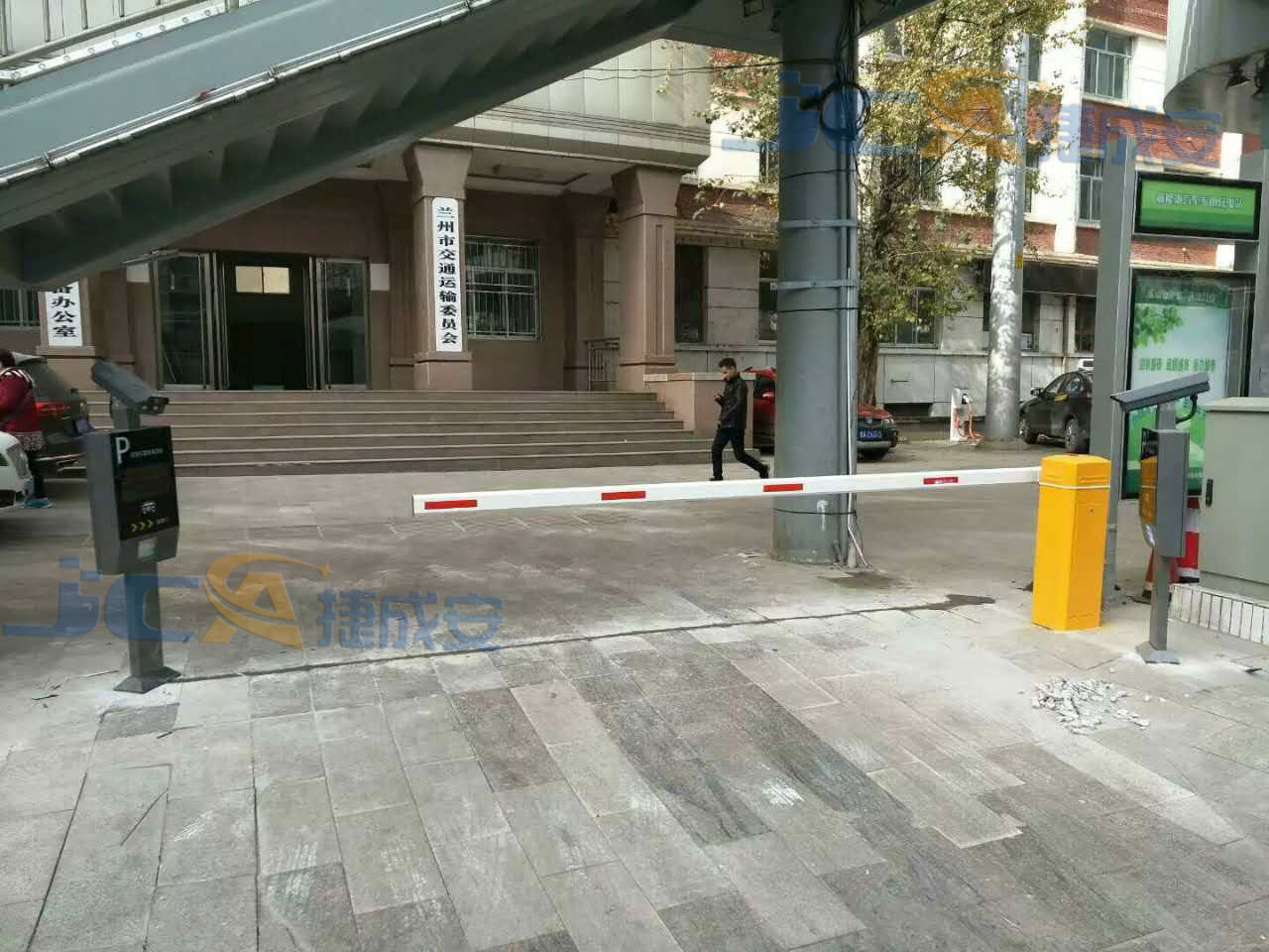 兰州市交通运输委员会停车场系统案例