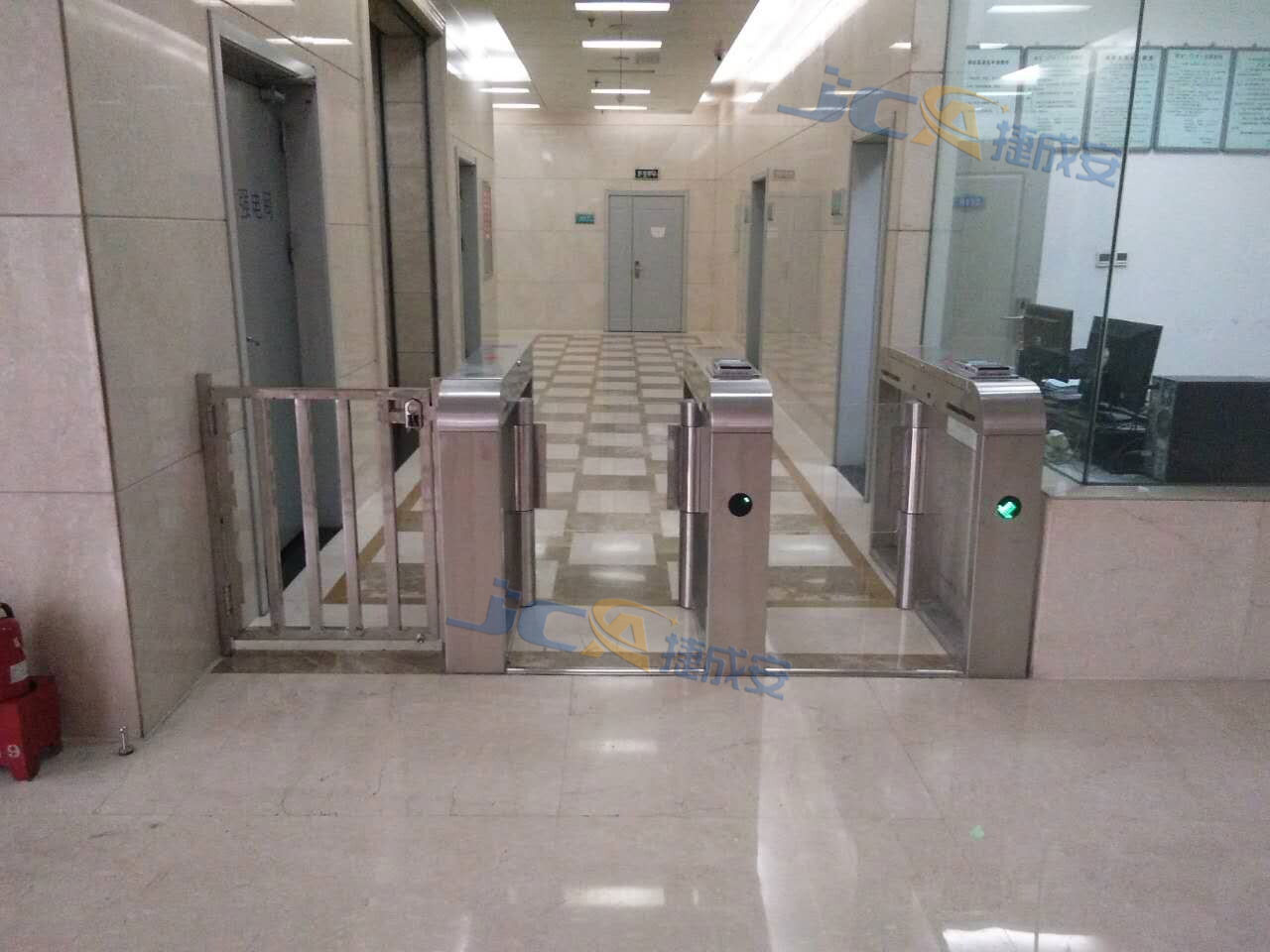 太原市赛鼎工程有限公司摆闸案例